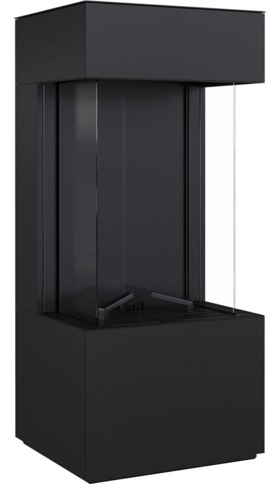 Каминокомплект газовый Kratki LEO/HOME/BOX/LP/45/68/G20/C, магистральный газ