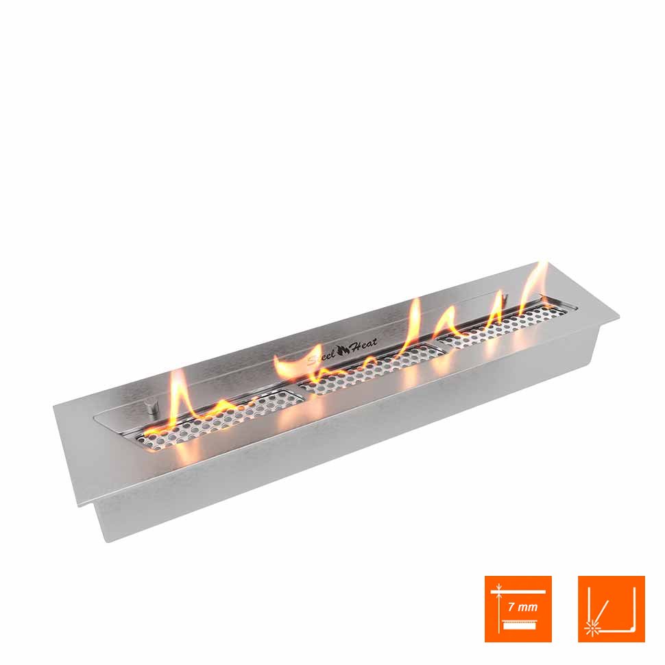 Биокамин SteelHeat WALL GRAND 900 черный по цене 35 070 руб.