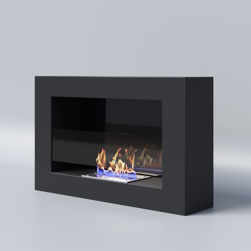 Биокамин "Русский огонь" Лайт 650N настенный с защитным и декоративным стеклом