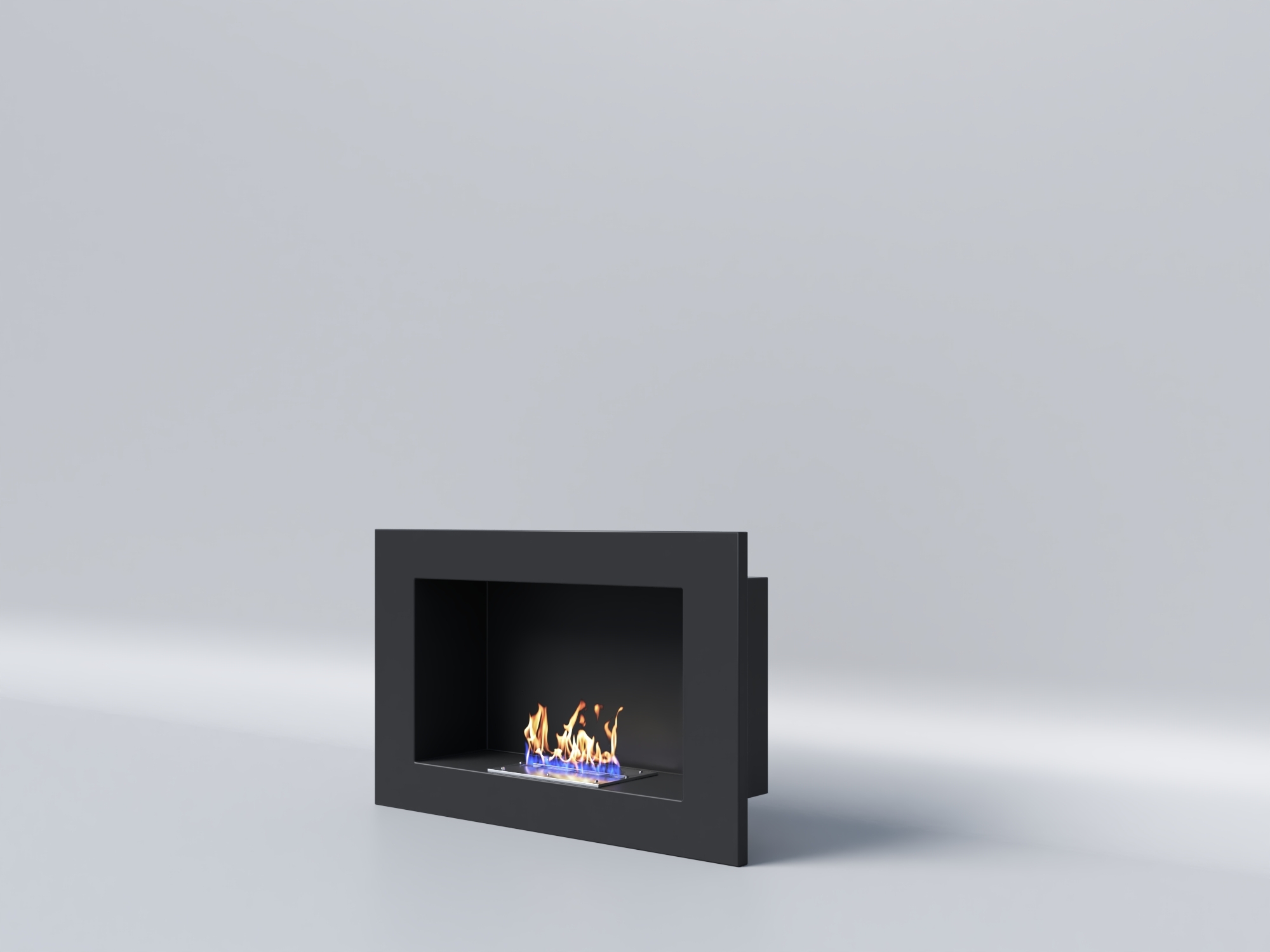 Биокамин "Русский огонь" Лайт 550V встраиваемый с защитным и декоративным стеклом по цене 19 650 руб.