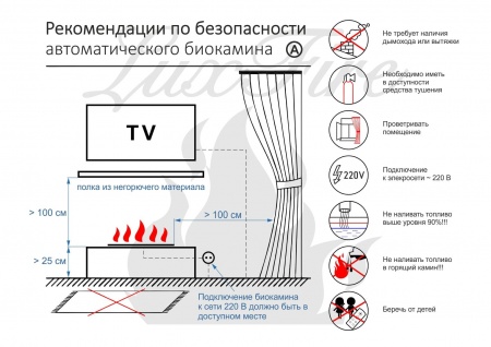 Автоматический биокамин Lux Fire Smart Flame 1100 Black Автоматический биокамин Lux Fire Smart Flame 1100 Black по цене