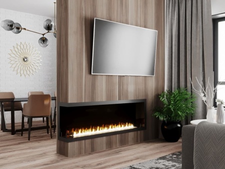 Биокамин "Русский огонь" Честер 1500 угловой левый по цене 47 800 руб.