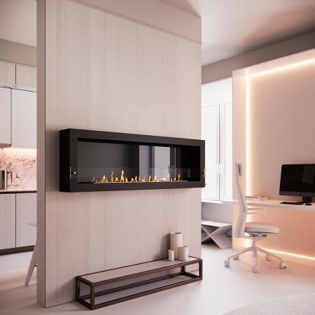 Биокамин SteelHeat WALL ONE 1700 черный Биокамин SteelHeat WALL ONE 1700 черный по цене 68 040 руб.