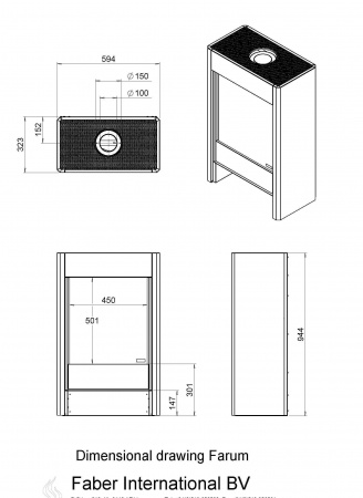 Газовый камин Faber Farum Газовый камин Faber Farum