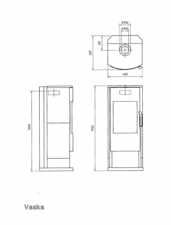Газовый камин Faber Vaska Газовый камин Faber Vaska
