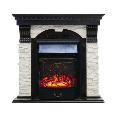 Dublin арочный сланец белый (венге)+Majestic FX Black